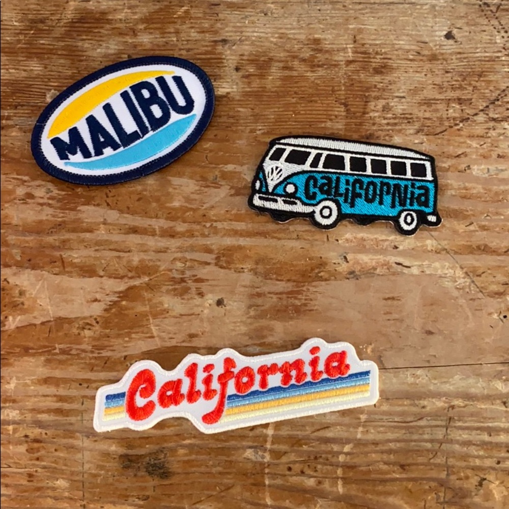 Iron on patches beachy